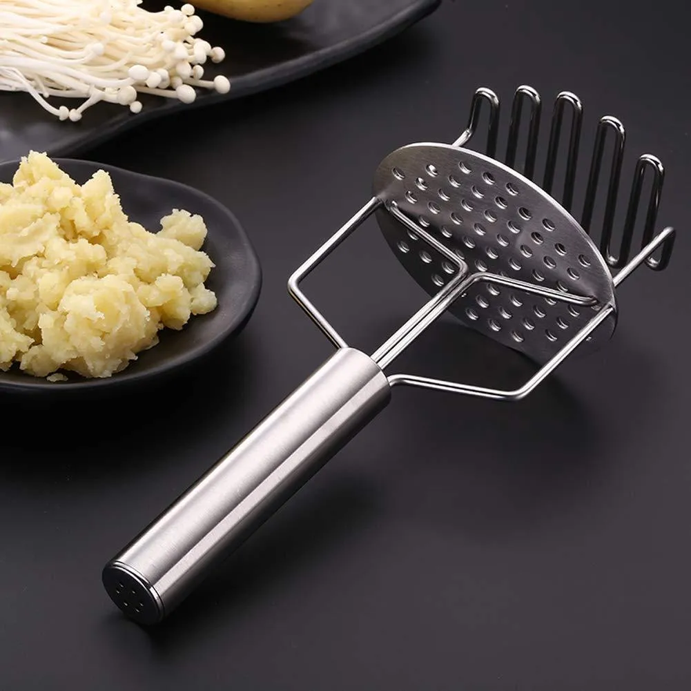 0750_Stainless Steel Hand Masher (Mash for Dal/Vegetable/Potato/Baby Food/pav bhaji