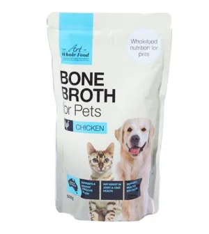 20% OFF: The Art of Whole Food Australian Chicken Bone Broth for Dogs & Cats