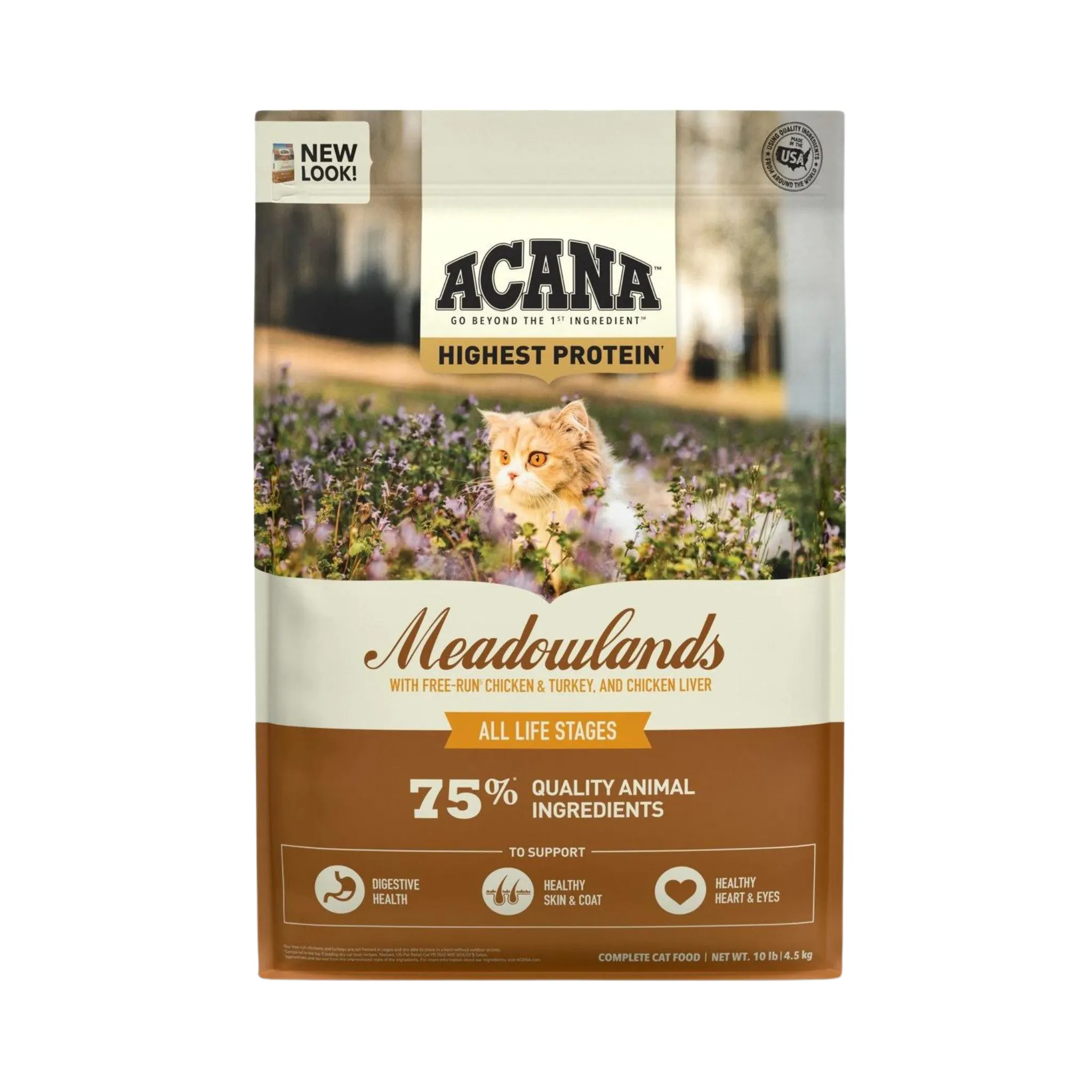 Acana Highest Protein Meadowlands Dry Cat Food