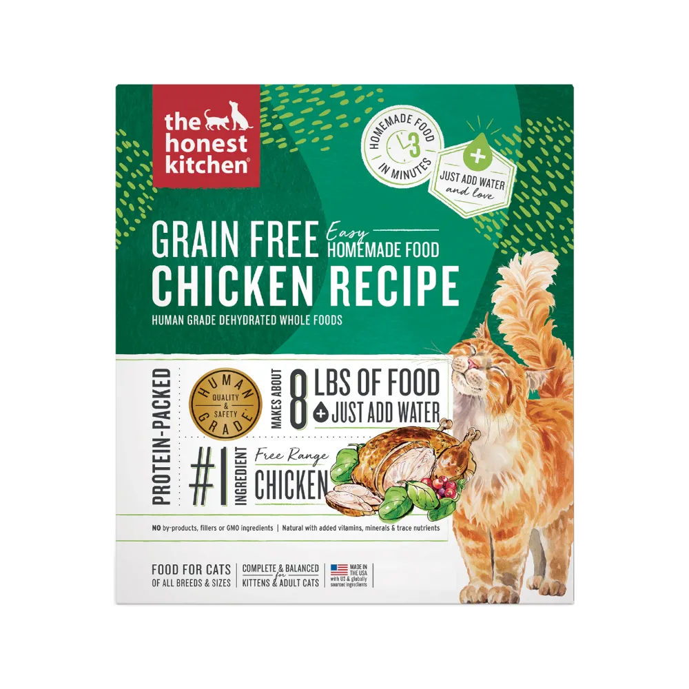 Adult Grain Free Chicken Complete Dehydrated Cat Food