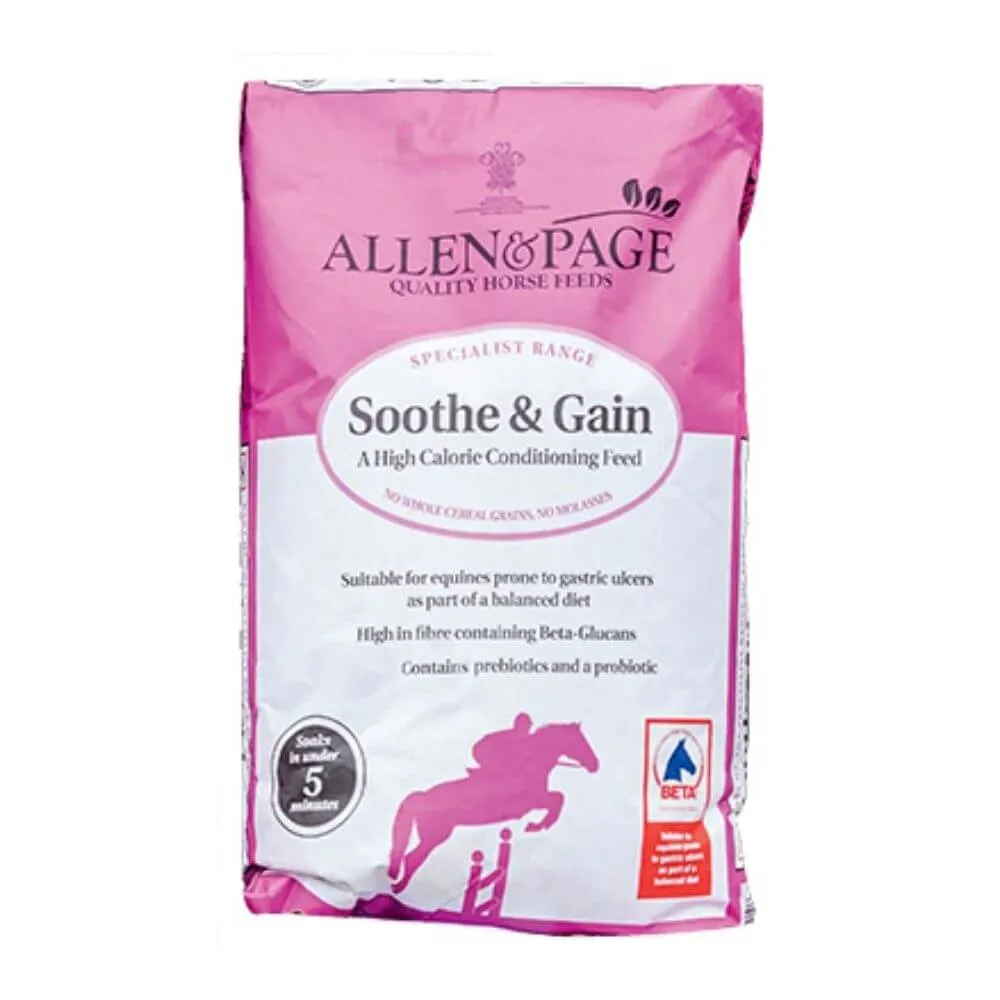 Allen & Page Soothe & Gain 15kg