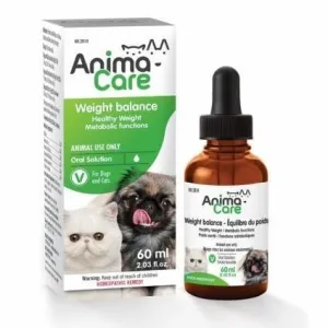 Animacare - 
weight balance homeopathic remedy - 60 ml