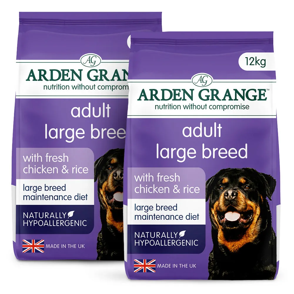 Arden Grange Adult Large Breed Chicken Dog Food