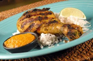 Bajan Hot Pepper Grilled Chicken