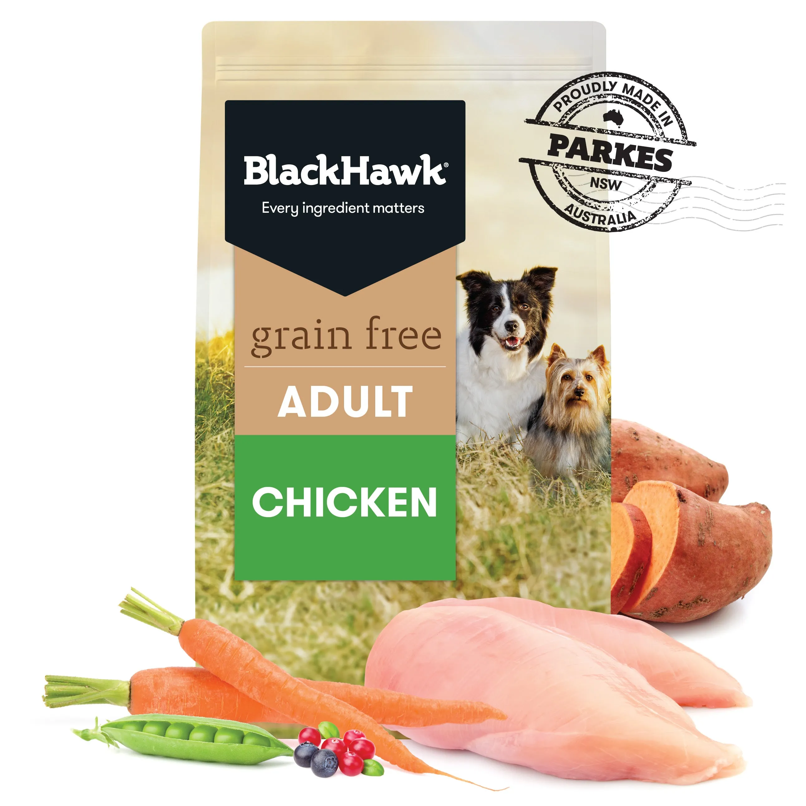 Black Hawk Grain Free Adult Chicken Dry Dog Food