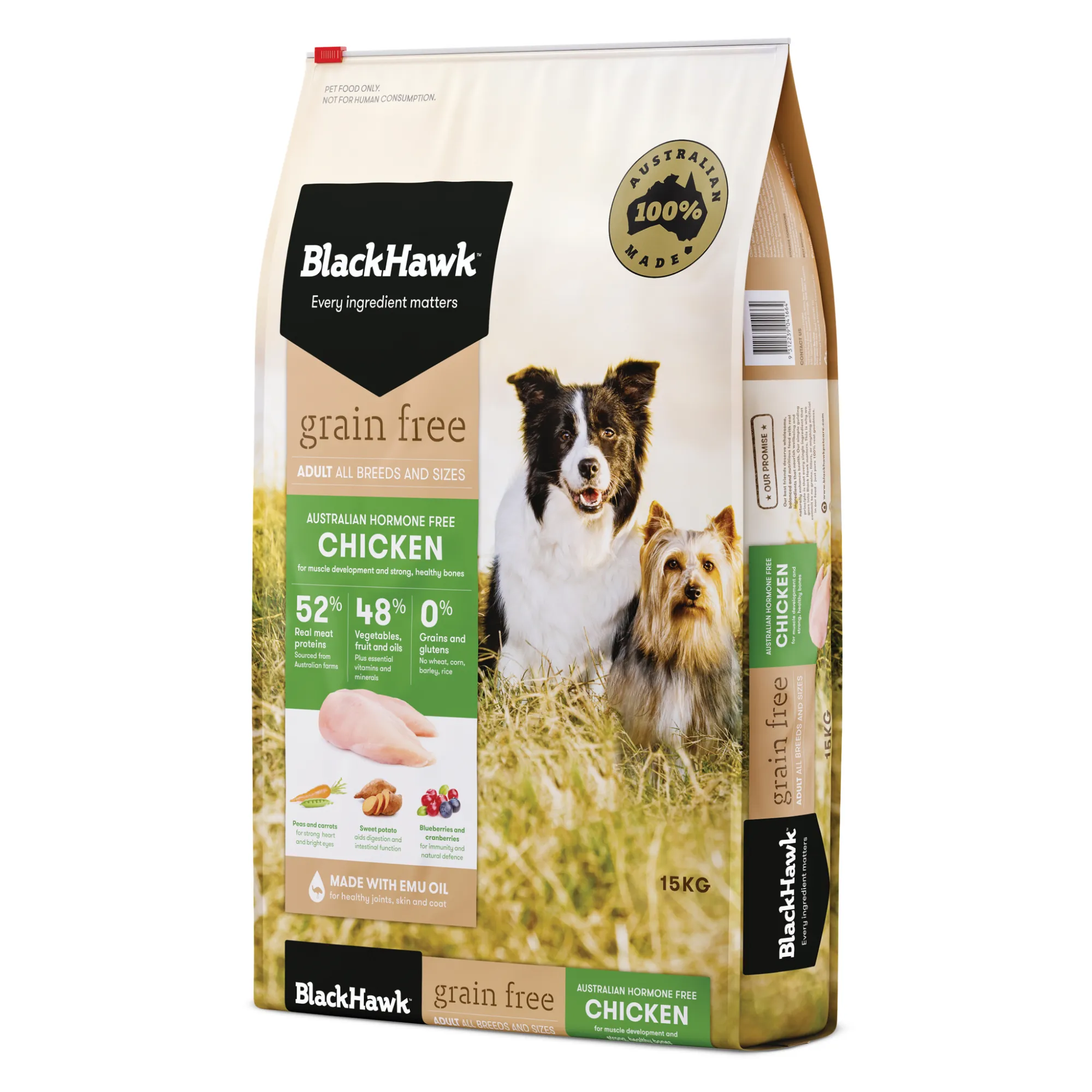 Black Hawk Grain Free Adult Chicken Dry Dog Food