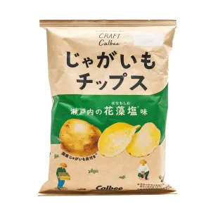 Calbee Craft Seaweed Salt Potato Chips