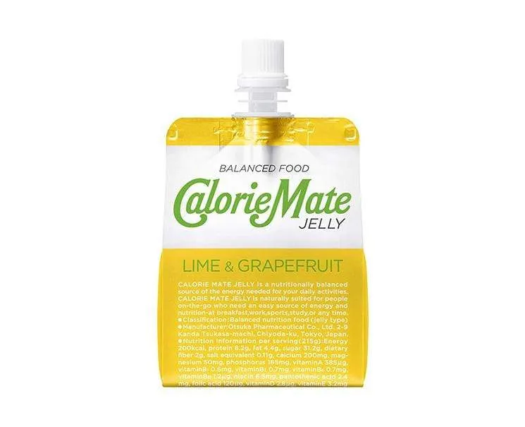 Calorie Mate Jelly: Lime & Grapefruit