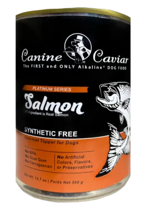 Canine Caviar Synthetic Free Gourmet Wild Salmon Canned Food