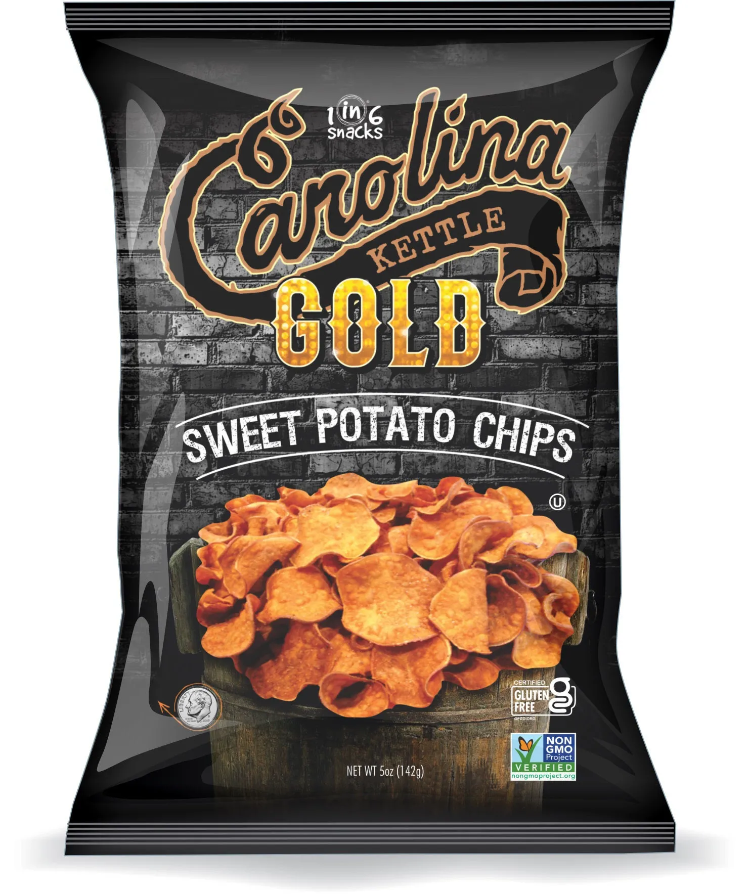 CAROLINA KETTLE - SWEET POTATO CHIPS 5OZ