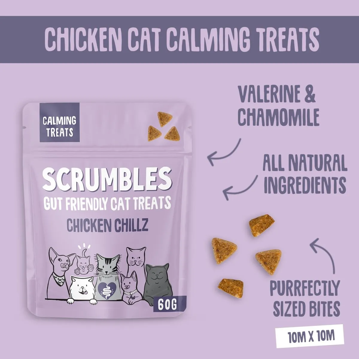 Chillz: Calming Cat Treats