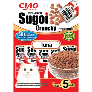 Ciao Cat Sugoi Crunchy Prebiotics Tuna 22g x 5 (P231)