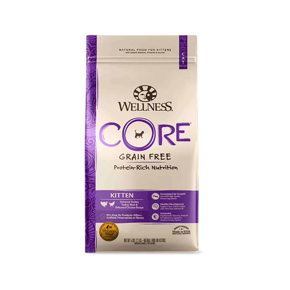 CORE Deboned Turkey & Deboned Chicken Kitten Dry Food