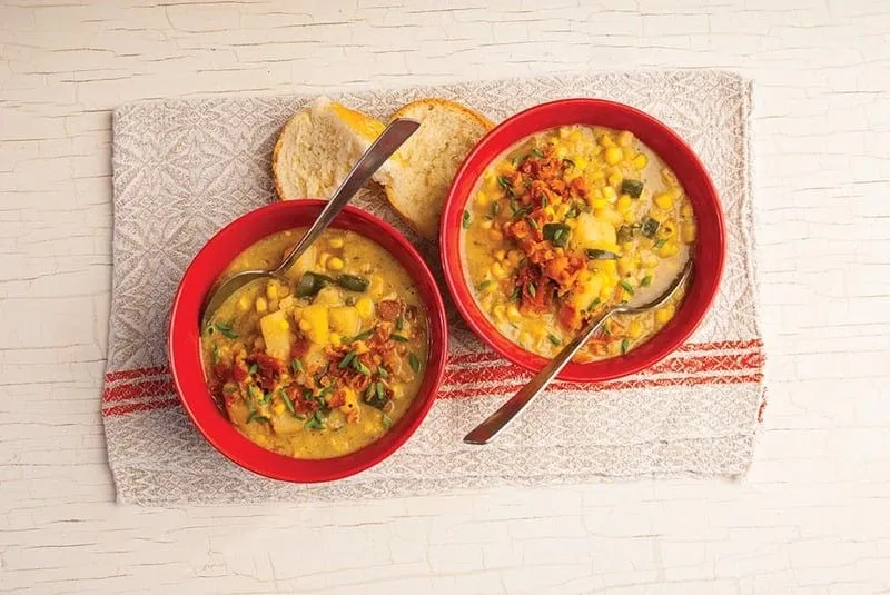 Corn & Poblano Chowder