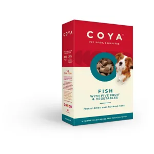 Coya Premium Freeze-Dried Adult Dog Food, Fish Flavor, 150g