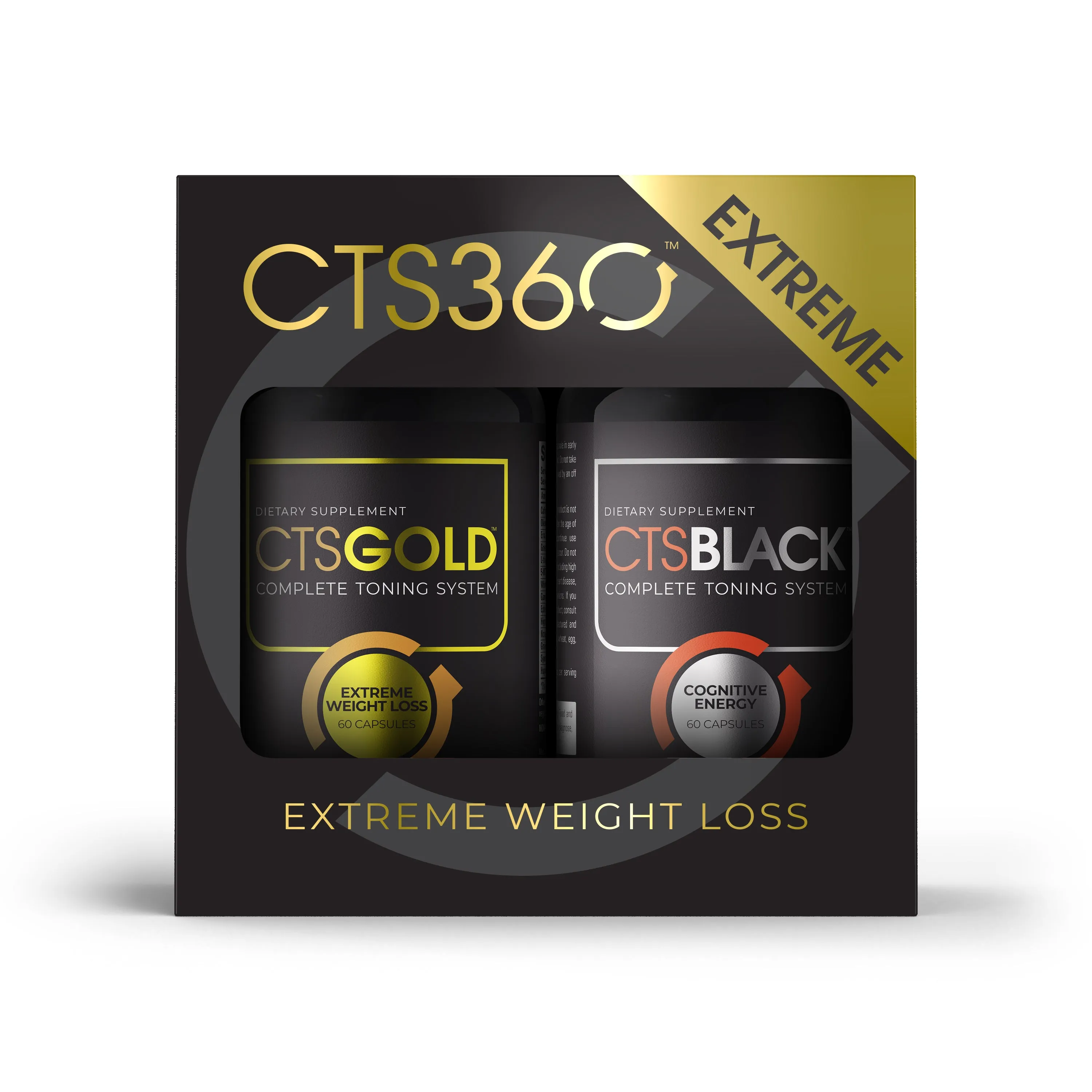 CTS360 Gold Stack - Premium Weight Loss Program - CTS Gold   CTS Black