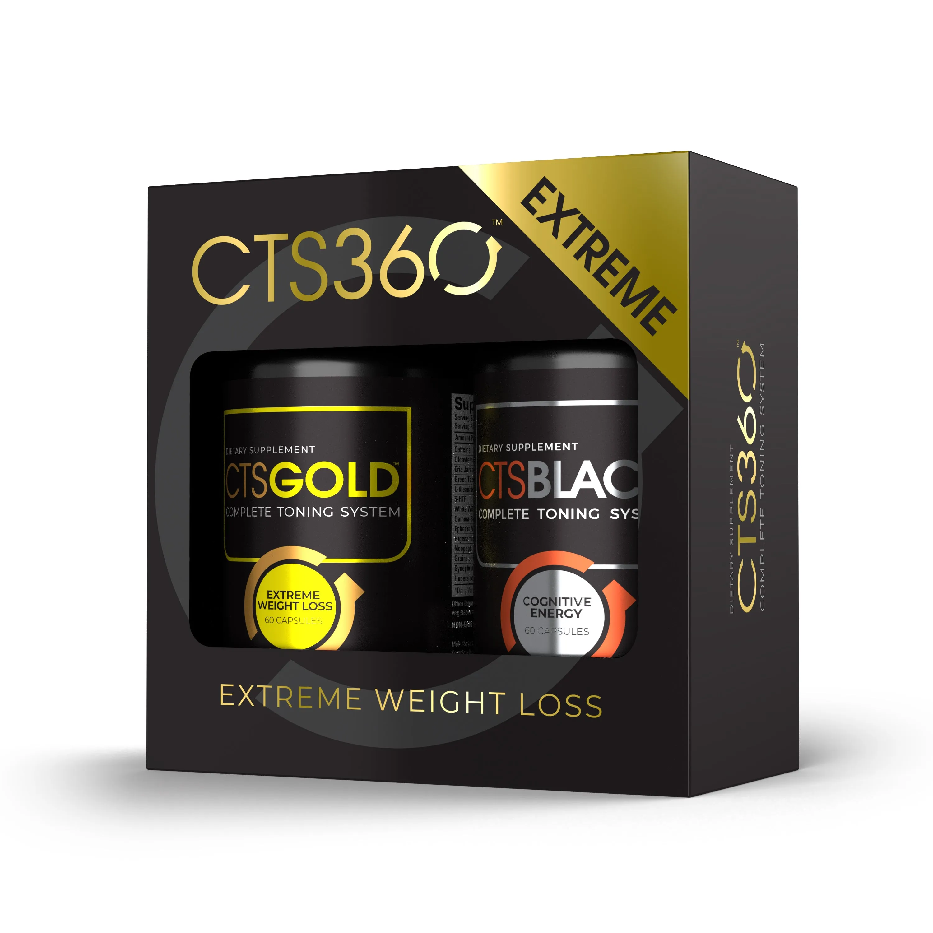 CTS360 Gold Stack - Premium Weight Loss Program - CTS Gold   CTS Black