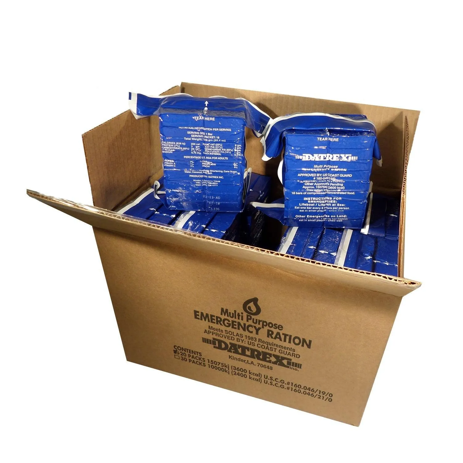 Datrex Blue 3600 Calorie Emergency Food Ration