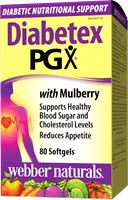 Diabetex PGX, with Mulberry, 80 softgels