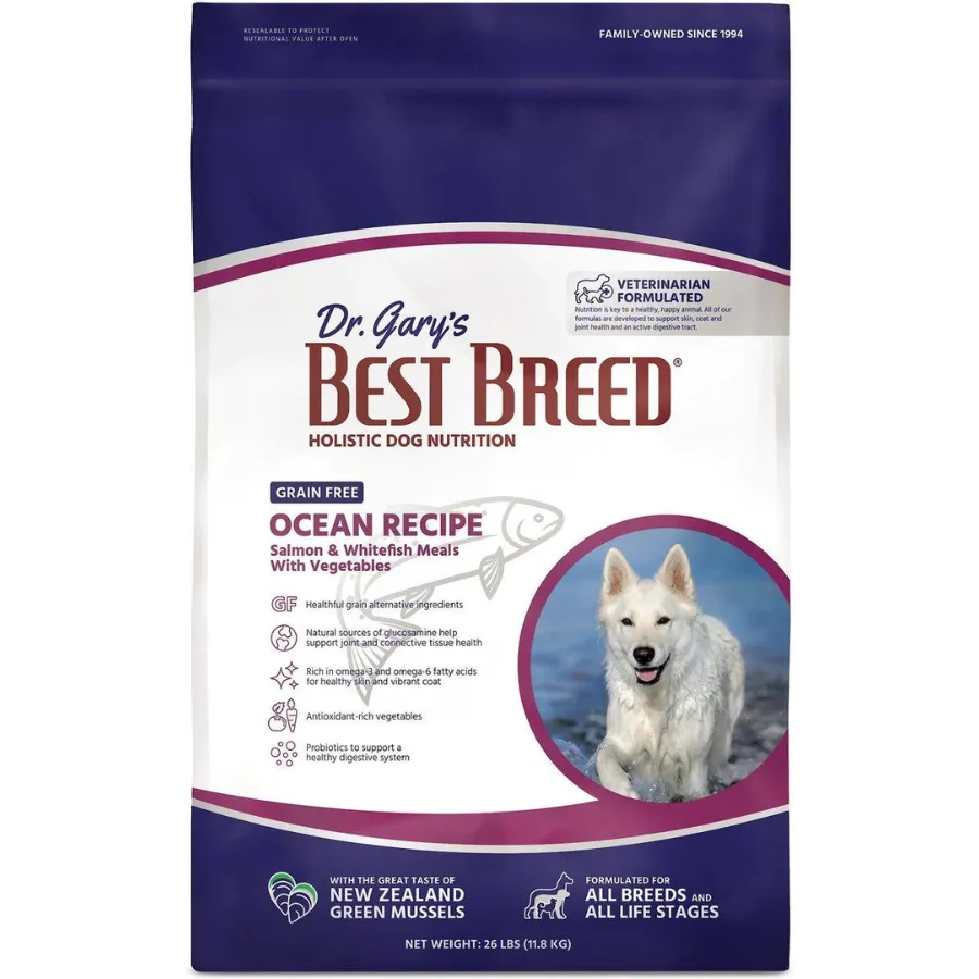 Dr. Gary's Best Breed Holistic Grain-Free Ocean Recipe Dry Dog Food