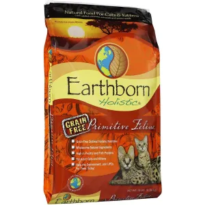 Earthborn Holistic Primitive Feline Grain Free Natural Dry Cat & Kitten Food