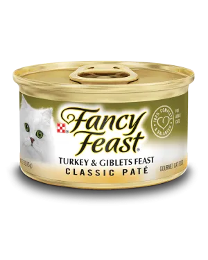 Fancy Feast Classic Turkey and Giblets Feast Canned Cat Food