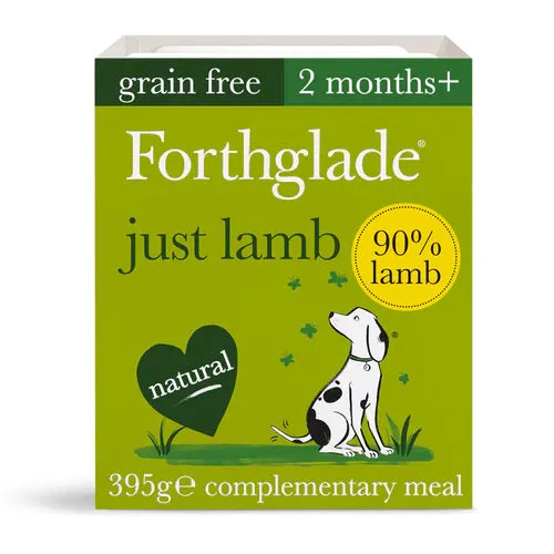 Forthglade Adult Dog Tray Just Lamb 18 x 395g