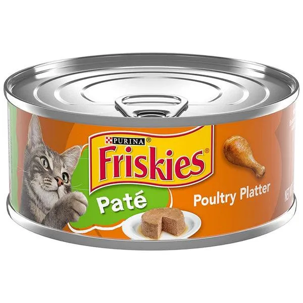 FRISKIES CAT FOOD PATE POULTRY PLATTER 1