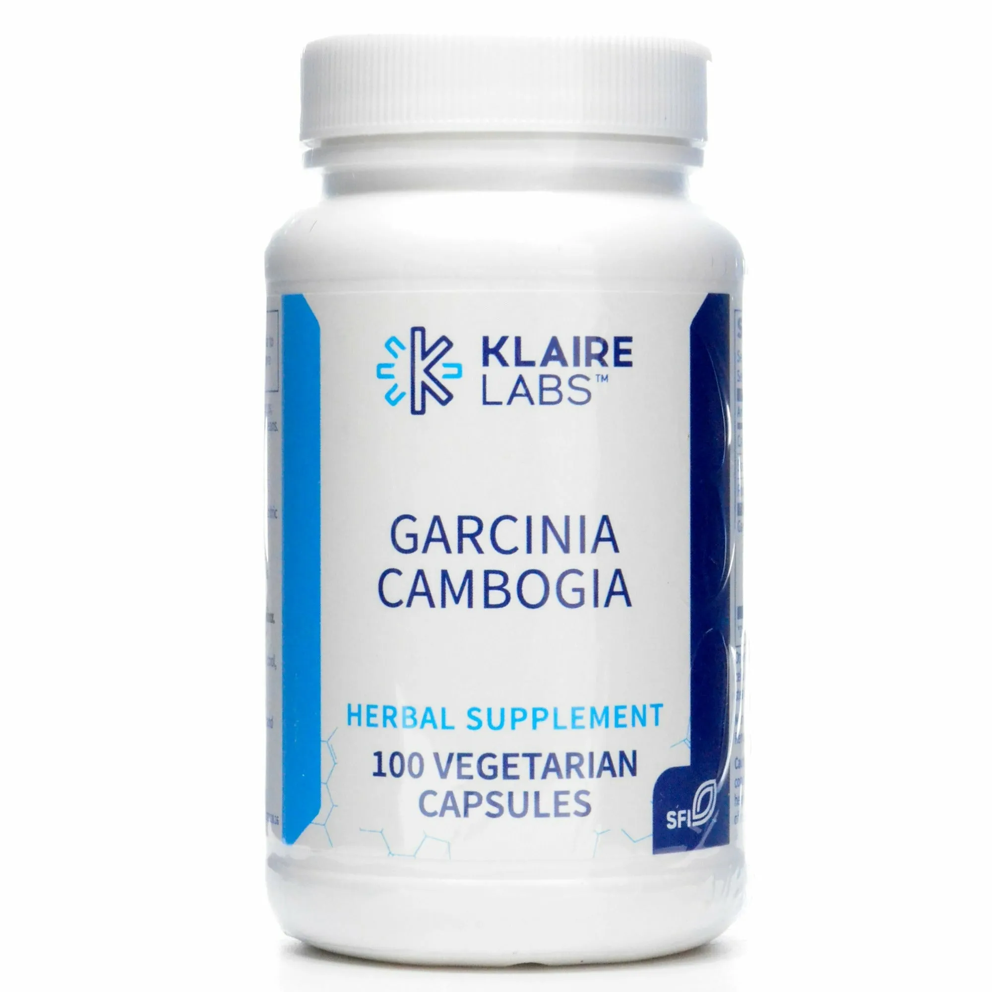 Garcinia Cambogia 100 vcaps By Klaire Labs/SFI Health