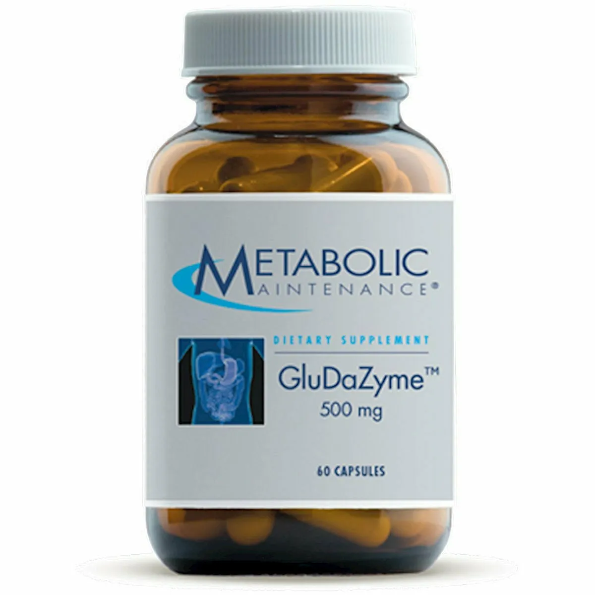 GluDaZyme 500mg 60 caps by Metabolic Maintenance