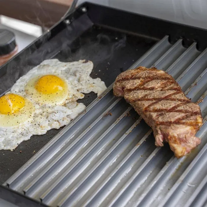 GrillGrate 15" Universal Sear 'N Sizzle Grill Grate (For Flat Tops) - NINJA15