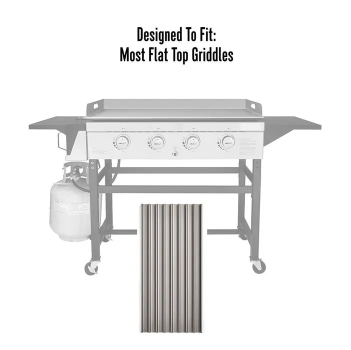 GrillGrate 15" Universal Sear 'N Sizzle Grill Grate (For Flat Tops) - NINJA15