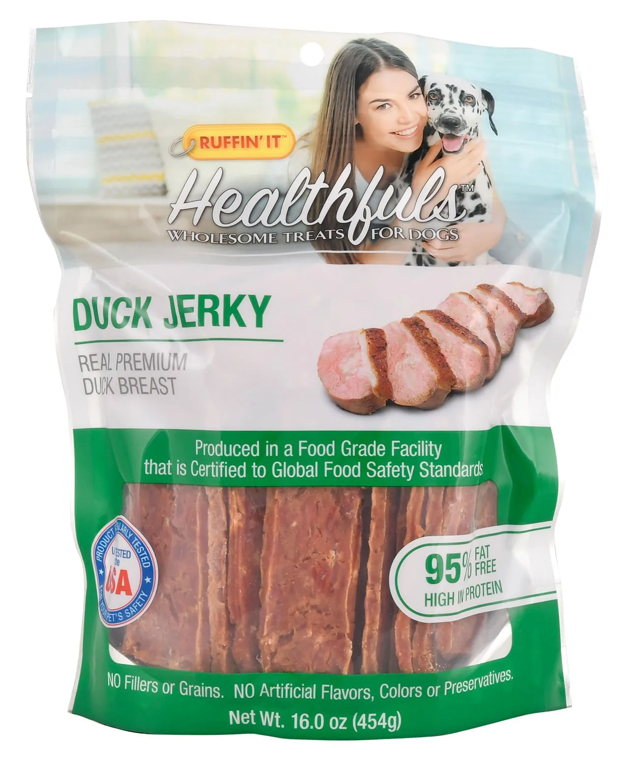 Healthfuls Real Meat Jerky by Ruffin' It, 16 oz