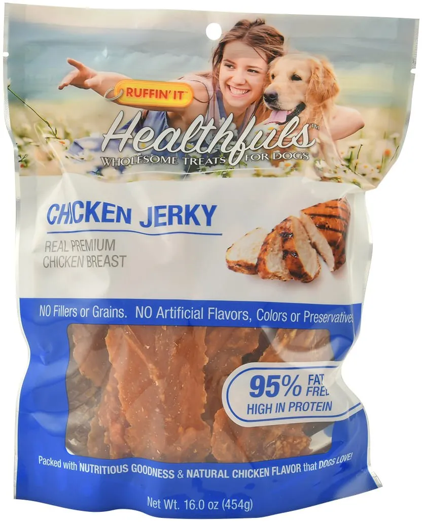 Healthfuls Real Meat Jerky by Ruffin' It, 16 oz