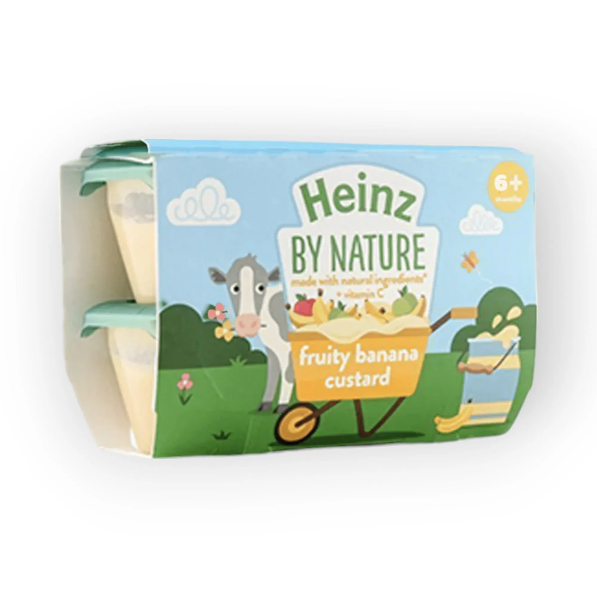 Heinz By Nature Food Jar Pudding - Fruity Banana Custard, 6  Months