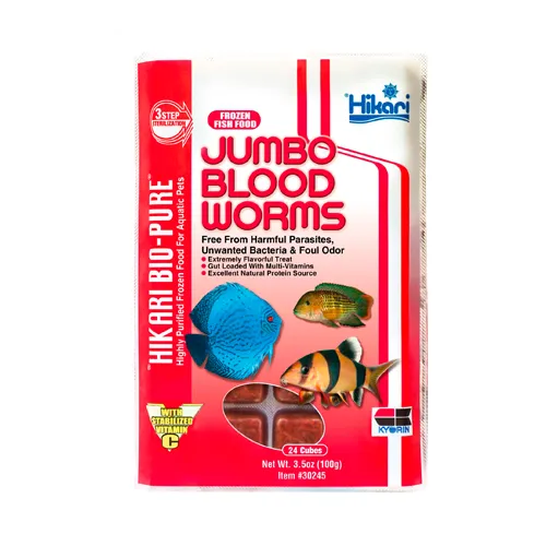 Hikari Frozen Jumbo Bloodworms