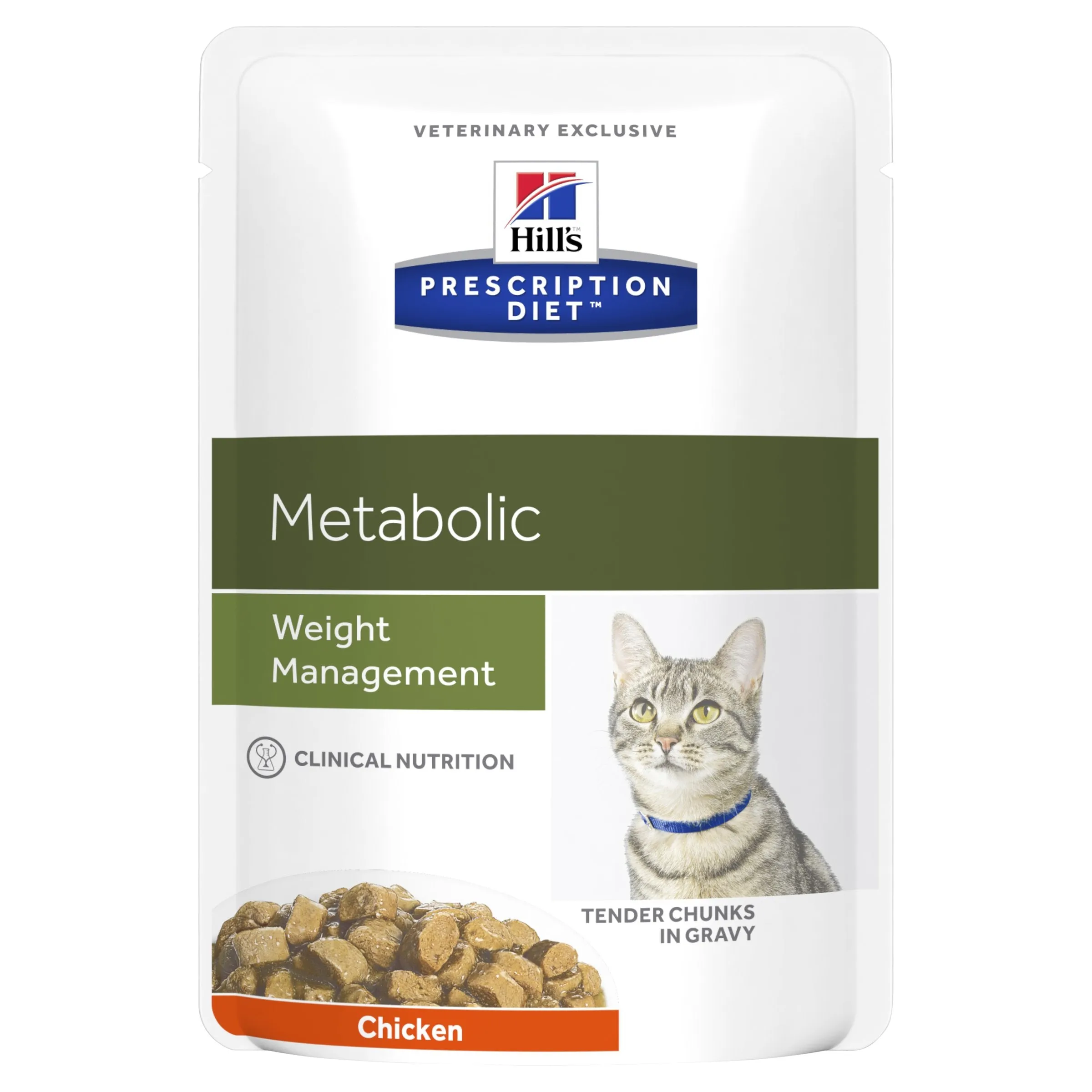 Hills Prescription Diet Cat Metabolic Weight Management Chicken Wet Food 85g