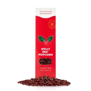 Holly Red Holiday Popcorn Kernels