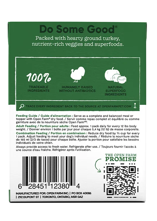 Homestead Turkey Rustic Stew Wet Dog Food