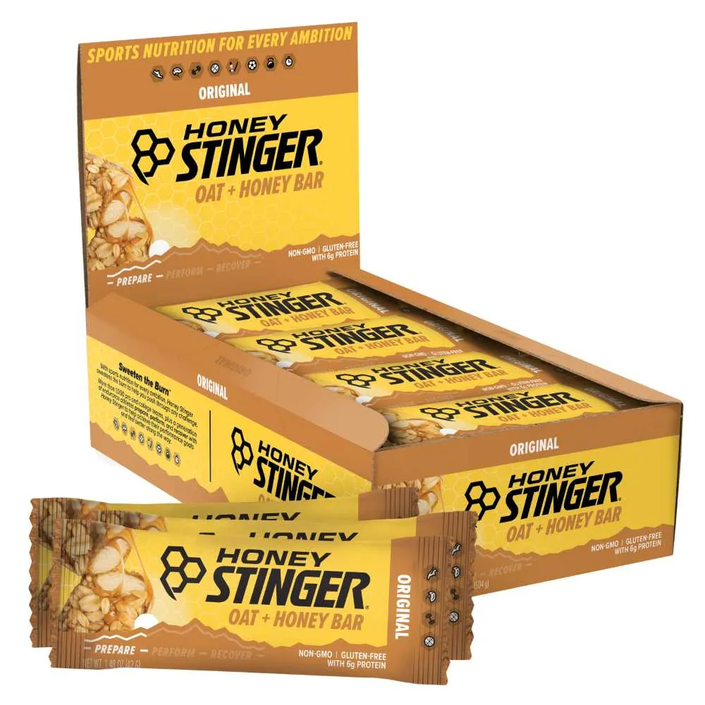 Honey Stinger Organic Snack Bars - Oat & Honey