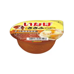 Inaba Dog Chicken Fillet with Vegetables & Cheese Sasami Jelly Cup 65g