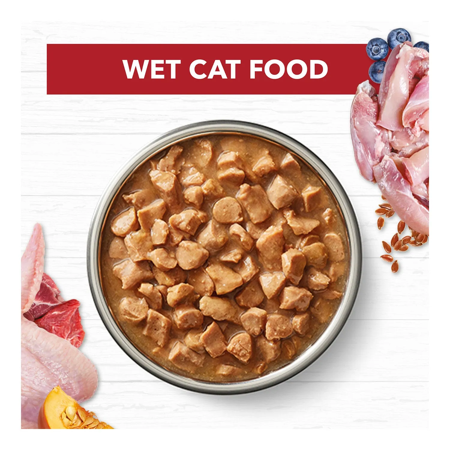 Ivory Coat Grain Free Chicken, Beef & Lamb in Gravy Adult Wet Cat Food