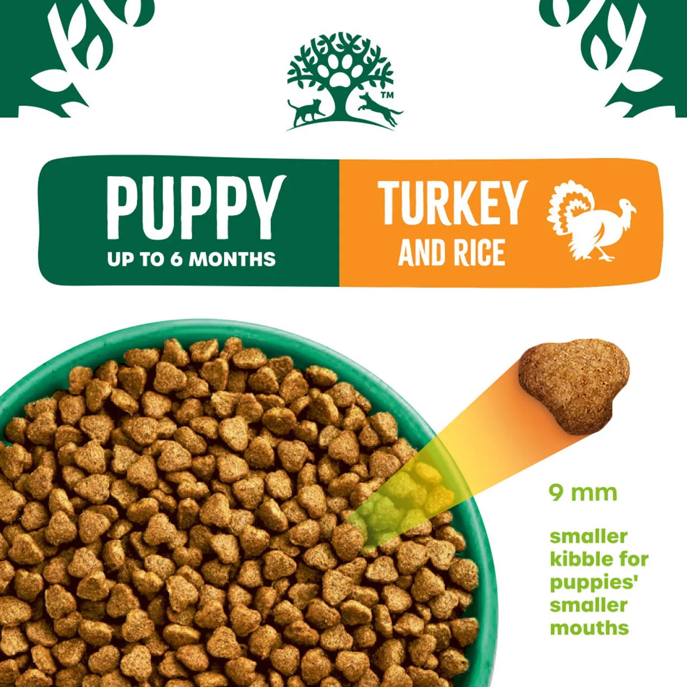 James Wellbeloved Turkey & Rice Puppy Food 7.5KG