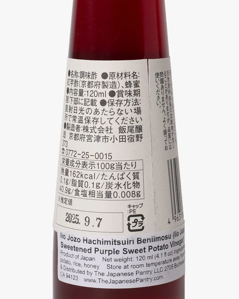 Japanese Pantry, Iio Jozo, Honey Sweetened Purple Sweet Potato Vinegar