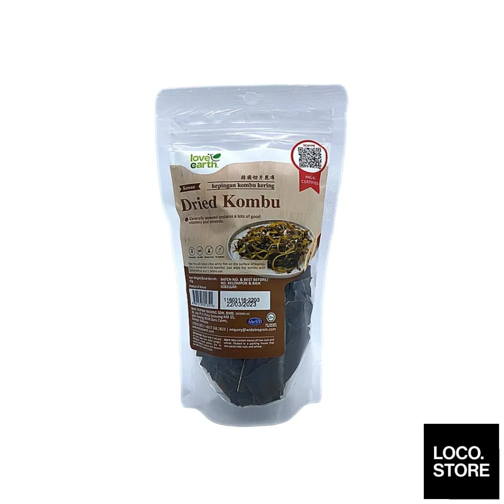 Love Earth Korean Dried Kombu 60g