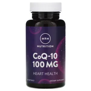 MRM Nutrition, Nutrition, CoQ-10, 100 mg, 60 Softgels