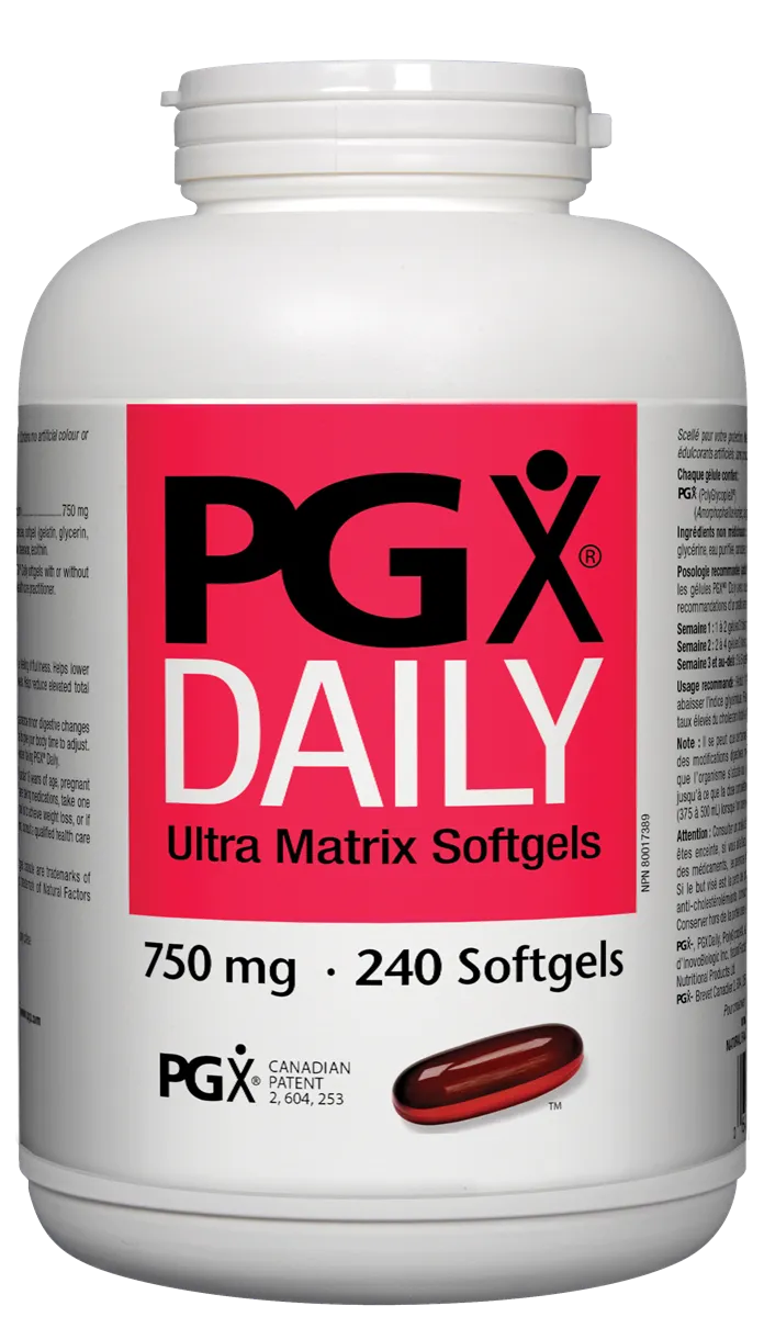 Natural Factors PGX Daily Ultra Matrix (240 SoftGels)