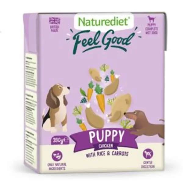 Naturediet Feel Good Puppy 18 x 390g - (BBD 10/24)