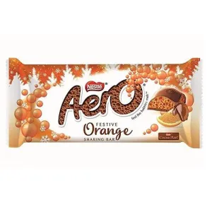 Nestle Aero Festive Orange Sharing Bar 90G