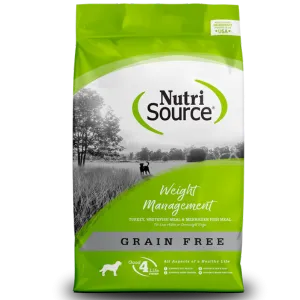 NutriSource Grain-Free Weight Management Formula Dry Dog Food